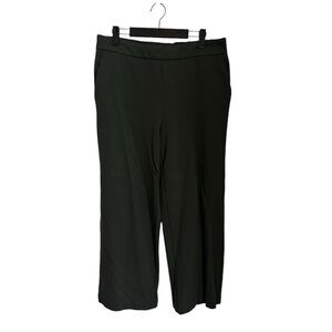 Petite Principle Army Green, Wide Leg Pants